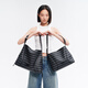 
OMTO 25 new black truffle soft hobo bag large capacity women commuting one-shoulder crossbody bag birthday gift for girls