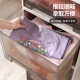 Baicaoyuan plastic storage box drawer-type storage cabinet storage box clothing storage box extra large 3 pack