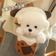 Weltston Pomeranian Puppy Coll Pired Pirech Plush Toy Doll Mid-Outum