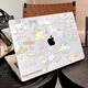 TLXT convient à Apple MacBookair13 Case de protection 13 pouces MacBookPro ordinateur portable 14 cas Mac Computer 2023 M3 M3 Accessoires transparents de 13,6 pouces Couverture transparente M2 Lingnabelle T679 Film de clavier rose gratuit + couvercle de confidentialité Air13 (