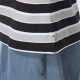 
Nike (NIKE) short-sleeved men's clothing 2025 summer new lapel POLO shirt breathable sportswear fitness training fashion casual T FN3897-010 black and white stripes M