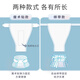 小布头三角巾婴儿尿片一次性隔尿垫巾新生专用t型纸尿裤宝宝尿布 新绑带款M码中包48片 9-13斤宝