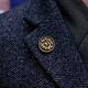 Kaflink's new brooch Xiangyun Dragon Pattern Badge Collar Button Collar Corner Button Men's Suit Suit Metal Badge Breast Buckle L709 Gold Brooch - Xiangyun Dragon Pattern 1 piece