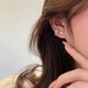 Tulip earrings 2024 super hot new flower earrings temperament high-end small fresh earrings for women Tulip earrings