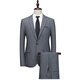 Montagut middle-aged men's suit three-piece suit business casual groomsmen suit groom wedding dress suit jacket 2803 navy two-piece suit two-button double-open M 170 suitable for 100-115 Jin Jin equals 0.5 kg