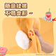 Deli (deli) crossbody bag cute butter bear IP joint style plush travel girl crossbody bag HY701 boy and girl gift
