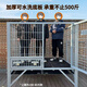 HKML dog cage large dog outdoor with toilet sturdy Labrador Golden Retriever German Shepherd steel reinforced medium dog kennel single layer 190 breeding board bottom double open cage Ningxia, Gansu, Qinghai