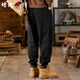 Pantalones casuales de hombres de Zengzhi Pantalones de empate para hombres Pantalones de trabajo Hombres de 2025 NUEVO HARUN HARUN Pantalones rectos Ropa para hombres
