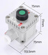 Yuqunhui customized explosion-proof control button LA53-1H