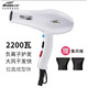 Aixin Hair Dryer 8058 Barber Shop Special Hair Dryer Negative Ion 2200W High Power Hair Salon High Wind Quick Drying Home High Speed Constant Temperature Hair Care Does Not Damage Hair Low Noise 8058 Ivory White