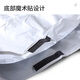 40,000 kilometers road mountain bike electric vehicle rainproof and dustproof car cover bicycle equipment poncho gray