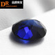 Qiaoyu 2025 Popular Oval Tanzanite Bare Stone Master Cut High Fire Clarity Sapphire Ring Oval 7X9mm