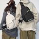 Huili chest bag men's trendy sports student shoulder bag shoulder bag boys waist bag fashion small bag women crossbody bag travel bag