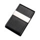 Bear tourist business card box, men and women's business card holder, portable card bag, creative large capacity custom printable LOGO color-changing leather pattern apricot color