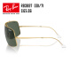 Ray.Ban [mismo modelo en Cheng Xiao] Nuevas gafas de sol de 24 años para hombres y mujeres Sol Protección Sol al aire libre Gafas de sol 0RB3897 001/71-36
