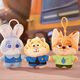 迪士尼（Disney）毛绒玩具公仔背包钥匙扣生日节礼物女生 疯狂动物城兔子朱迪挂件