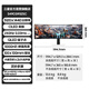 Samsung Odyssey G9 49-inch hairtail screen 5K curved surface High brush gaming Dual 2K Desktop notebook external ultra-wide split screen eye protection multi-screen E-sports computer monitor OLED 240Hz with speakers S49CG934SC Official direct flagship store
