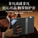 Kaicai [bracelet anti-automne 丨 fenêtre intelligente] Convient pour Huawei Matext Mobile Case extraordinaire maître trois loldages Simple Light Luxury Flip Stand Ultra-Thin Full Cover Protection Case Huawei Mate XT-Xiang Black