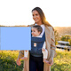 Ergobaby Ergour Strap Baby tenant des artefacts quatre saisons Artefact respirant pour sortir pour un bébé Baby Breeze [recommandé par le directeur du magasin] Breeze Breezer Grey Grey Pearl