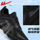 Huili men's shoes mesh shoes men's summer new casual shoes men's mesh breathable running shoes soft sole comfortable sports shoes men 1483 all black 40