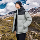Pathfinder 700 Puff Down Jacket for Men and Women Couple Winter Thick Warm Outdoor Down Jacket Group Purchase Hooded Casual Loose Outer Black L