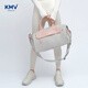 KMV sports fitness bag women's bag small dry and wet separation diagonal short-distance travel bag swimming storage training gray pink 18L fitness version medium size