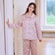 American Standard autumn and winter new three-layer thickened quilted couple's silk pajamas set casual silk women's mulberry silk home clothes for men withered rose (silk quilted) M