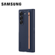 三星（SAMSUNG）Galaxy Z Fold6原装手机壳纤巧S Pen保护壳原厂手机套前后壳带笔 深蓝色-顺丰包邮