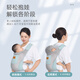 Aiyuanmei Strap Baby est facile à sortir à deux fins, à l'avant et à l'arrière, le nouveau-né est mince et respirant, artefact multi-fonctionnel pour bébé, vert vert [commun pour toutes les saisons]