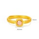 Chaohongji Pure Gold Ancient Gold Ring Birthday Gift Price Xiaoquexing SRG30006013 About 2.65g