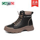 Cartelo Boots Martin de suela gruesa 2025 Spring y otoño Nuevas botas cortas de estilo corto de estilo británico High Top Women's Shoes retro Light Small 1591 metros Black Single Shoes 38