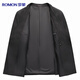 Romon suit suit men's suit men's suit double-breasted casual retro men's slim professional wedding groom's dress