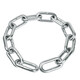 Jinguluo 304 stainless steel chain iron chain guardrail chain chandelier chain swing chair chain traction chain 2mm thick 5m long KCAA-436