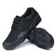 Spezielle Kampfschuhe im Dienst, Jihua 3520 Punktionssicherer Befreiungsschuhe, Low-Top-Bauweite Arbeitsschuhe, schwarze Sicherheitsschuhe, geruchsfestes 3527 punktionssicheres Low-Top Black Kevla Anti-Stall 41 Größe 255