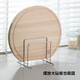 Shuangshan 304 stainless steel cutting board rack two compartments wide seat kitchen storage rack pot lid storage rack cutting board rack chopping board rack stainless steel cutting board rack (length 16 width 15.5 height 14cm)