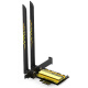 睿因（Wavlink）WN675X3-C AX210无线网卡Intel千兆高速电竞游戏WiFi6台式机专用内置PCI-E网卡wifi接收器蓝牙5.3
