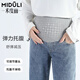 Miduli Maternity Pants Spring and Summer Outerwear Jeans Straight Leg Spring and Autumn Thin Breathable Maternity Clothes Spring and Autumn Fashion Slim 20041-Blue Suitable for 15~25 L (Recommended Size Suitable for 100-130Jin Jin is equal to 0.5 kg)