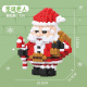 Wuji kompatible Lego Christma Weihnachtsbaum Elch Schneemann Bau Block Ornamente Mikrokornversammlung Kinderspielzeuggeschenke. Erhöhen Sie Santa 2694 Pellets für Lieferwerkzeuge