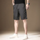 
JEEP SPIRIT American casual shorts men's summer thin ice silk trendy brand loose sports mid-pants trendy straight-leg five-point pants 983 khaki B style 2XL [suitable for 170-190Jin [Jin equals 0.5 kg]]
