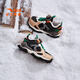 Anta children's cotton shoes for boys in autumn and winter new products plus velvet warm leather mesh breathable high-top outdoor snow boots. Store manager recommends black-2 30. The inner length of the shoe is 18.5cm and the foot length is about 18.5cm.