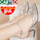 Cartelo Leder High Heel Sandalen für Frauen 2023 neu