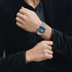 
Gu Zun (GOLGEN) watch male Jiaolong 300m diving steel belt men's mechanical watch birthday gift for boyfriend 16016 [Holved professional model] blue disc steel belt 6196
