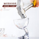 Jiabao Daily Retro Ins Style Internet Promi Cream Cup Restaurant Dessert Ice Cream Cup [verdickt und wird nicht kaputt sein] Pudding Cup 9275 Ice Cream Cup 205ml 1 mit hoher Fußfuß. 1