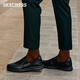 Skechers Herrenschuhe Sommer Ein-Fuß-Geschäftspendelschuhe weiche alleinige Arbeitsschuhe bequeme Freizeitschuhe flache Lazier Schuhe 77157