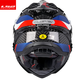 LS2 Fibre de carbone Casque à traction hors route Casqueur Hommes et femmes Motorcycle Four Seasons Anti-Fog Double Lens MX701 Fibre de carbone 6k-lan Open Mouth XL (57-58)
