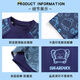 Youyou Kinder Badeanzug Jungen mittelgroßer Kinder Sonnenschutz Heiße Frühling Doppelschicht Schwimmkoffer Schwimmen Fünf-teilige Set 33094 Blue 5xl
