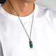 A thousand years of jade jade cicada pendant, men and women ice base oil green jade cicada pendant, jade pendant, jade pendant, jadeware, certificate, model two QZK1381i