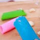 Multifunctional garlic peeler garlic peeling artifact kitchen manual garlic garlic clove peeler silicone peeler random color 3 pack