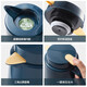 Meichu (maxcook) thermos thermos, household thermos, dormitory glass inner liner vacuum water bottle 1.3L Nordic blue MCH7087
