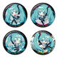 [OFFICIEL] Hitani Hatsune Miku Animation périphérique Badge Bar-Jerk Ornement Student Gift Birthday Childre